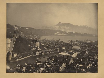 [Lucernské jezero, Švýcarsko] od Adolphe Braun