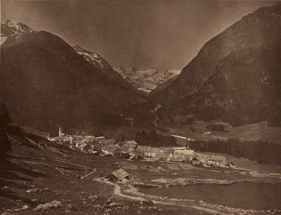Pontresina od Adolphe Braun