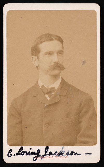 Portrét Charlese Loringa Jacksona 1847-1935, cca 1887. od Adolphe Braun