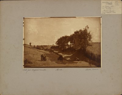 [Údolí, autor: Corot] od Adolphe Braun