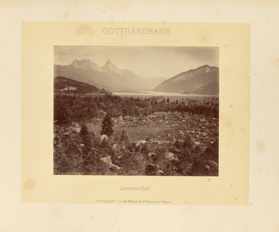 Gotthardská dráha: Lowerzerthal od Adolphe Braun and Cie