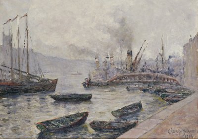 Londýnský most, 1904 od Adolphe Clary Baroux