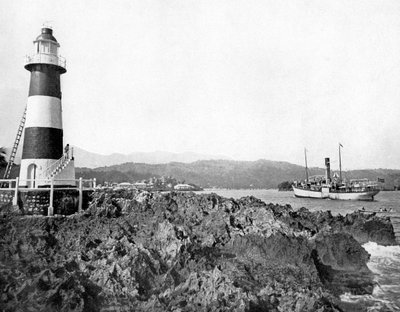Vjezd do Port Antonio, Jamajka, c1905. od Adolphe Duperly and Son
