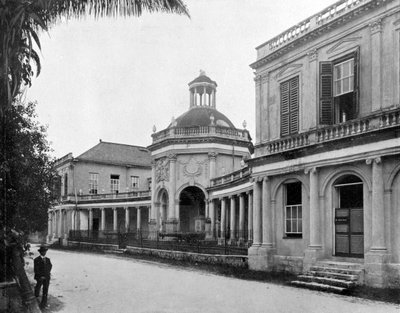 Rodneys Monument, Spanish Town, Jamajka, c1905. od Adolphe Duperly and Son