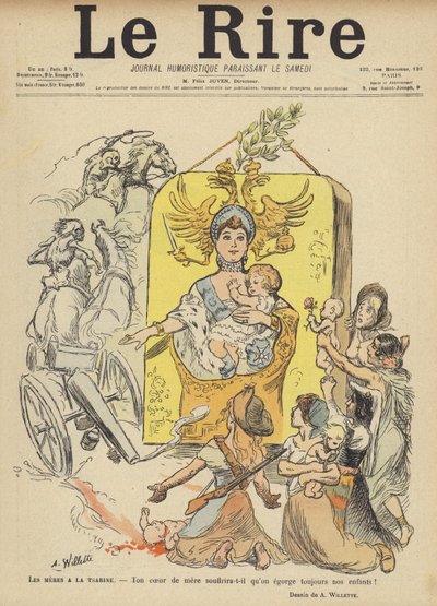 Ilustrace pro Le Rire od Adolphe Leon Willette