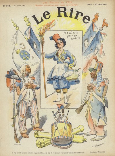 Ilustrace pro Le Rire od Adolphe Leon Willette