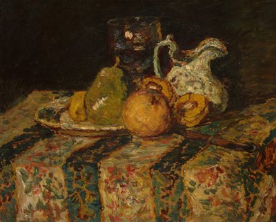 Zátiší s džbánem ovoce a vína, 1874. od Adolphe Monticelli