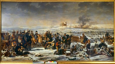 Tažení Pruska a Polska (1806-1807) „“ Napoleon I. (1769-1821) na bojišti Eylau 2. 9. 1807“ Obraz Adolphe Roehn (1780-1867) 1807 Boissy saint Leger. Zámek Grosbois od Adolphe Roehn
