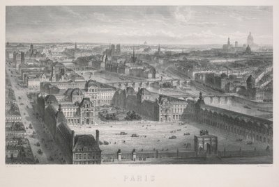 Paříž od Adolphe Rouargue