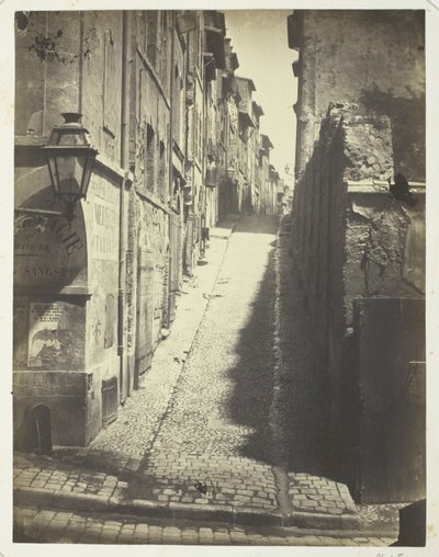 Rue des Grands Carmes, pohled z ulice Ste. Marthe od Adolphe Terris