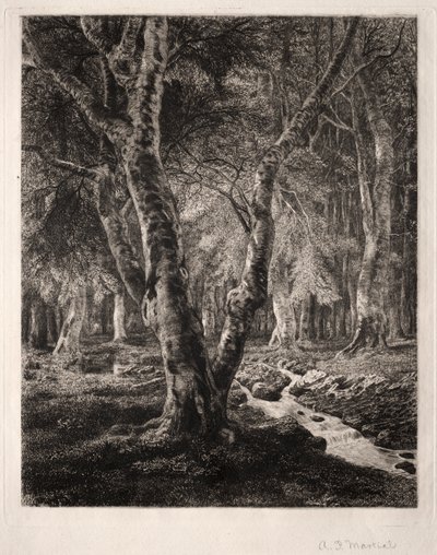 Les Pierrefonds od Adolphe Théodore Jules Martial Potémont