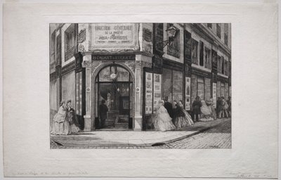Sídlo Společnosti aquafortistů od Adolphe Théodore Jules Martial Potémont