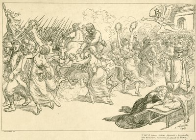 Píseň o Girondiu od Adolphe Willette