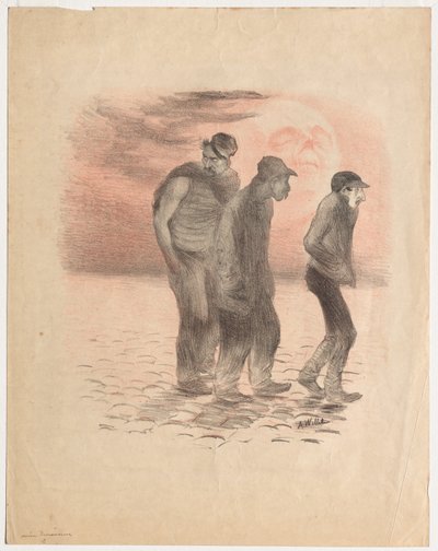 Pařížské scény a vrazi od Adolphe Willette