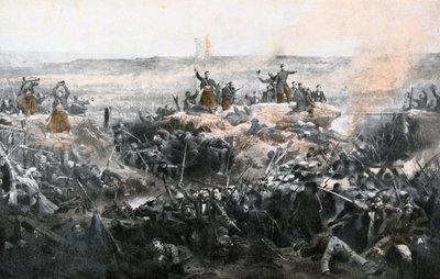 Dobytí Malakoffu francouzskou armádou, 1855 od Adolphe Yvon