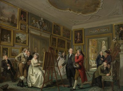 Galerie umění Jana Gildemeestera Jansze, 1794-5 od Adriaan de Lelie