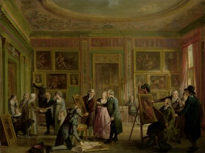 Galerie umění Josephus Augustinus Brentano od Adriaan de Lelie