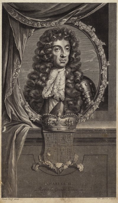 Portrét krále Karla II od Adriaan van der Werff