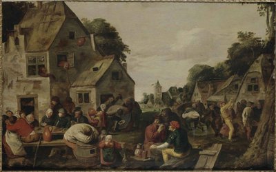 Kermesse. od Adriaen Brouwer