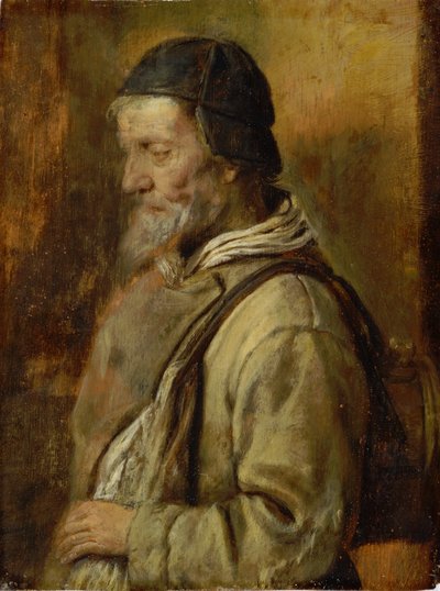 Starý řemeslník od Adriaen Brouwer