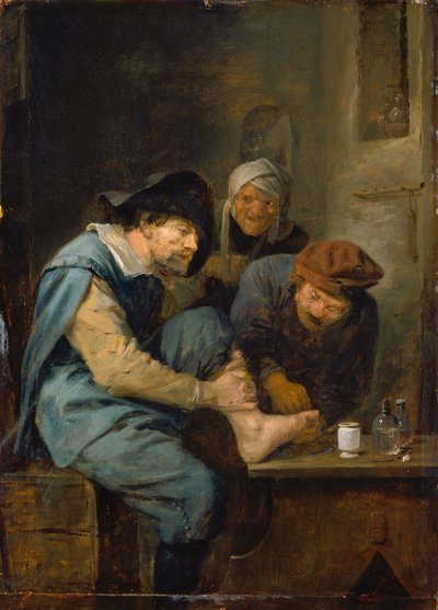 Operace nohy od Adriaen Brouwer