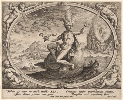 Aër (vzduch) od Adriaen Collaert