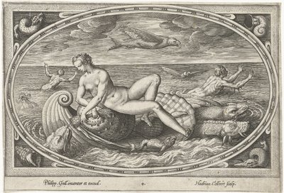 Galatea Zeegoden (název série) od Adriaen Collaert
