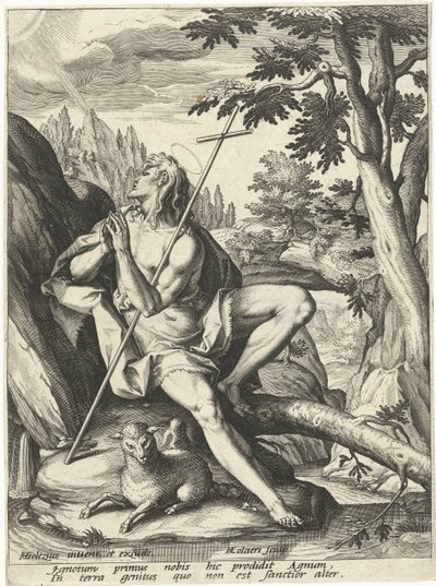 Jana Křtitele od Adriaen Collaert