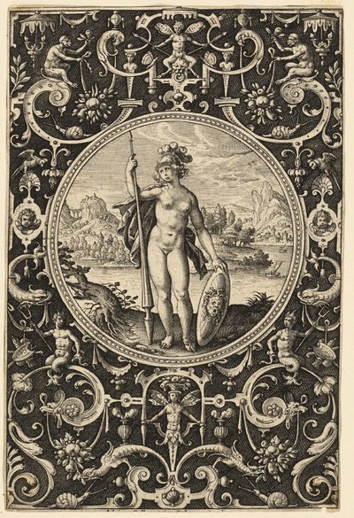 Minerva od Adriaen Collaert