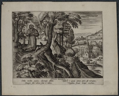 Otilia bavorská od Adriaen Collaert