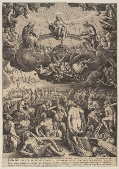Poslední soud od Adriaen Collaert