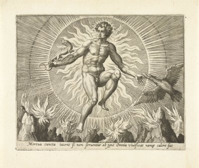 Ohňostroj The Four Elements (název série) od Adriaen Collaert