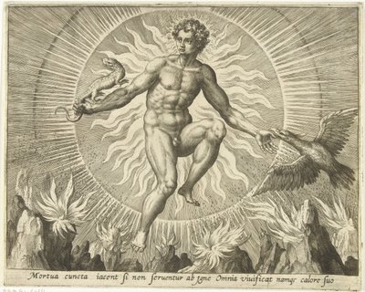 Ohňostroj The Four Elements (název série) od Adriaen Collaert