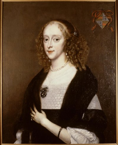 Portrét Wendely Bickerové (1636-1668) od Adriaen Hanneman