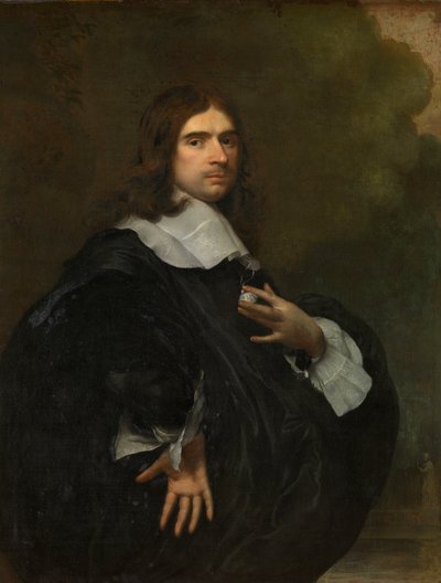Portrét muže od Adriaen Hanneman