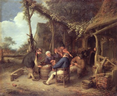 Po práci na venkově, 1659 od Adriaen Jansz. van Ostade