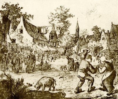 Holandská pouť od Adriaen Jansz. van Ostade