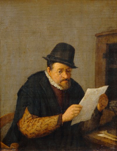 Čtení ... od Adriaen Jansz. van Ostade