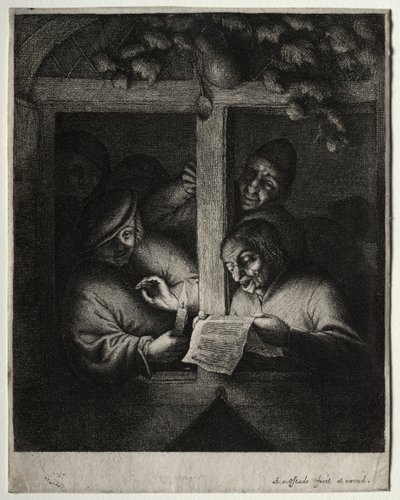 Carol Singers. od Adriaen Jansz. van Ostade