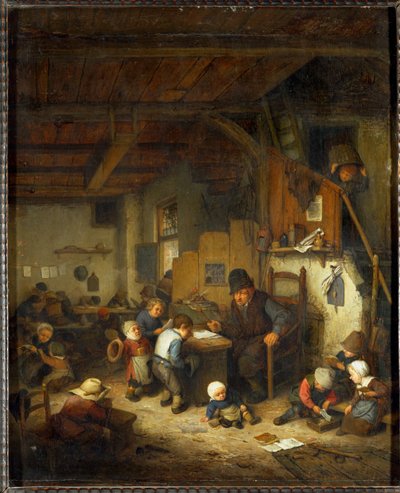Učitel ... od Adriaen Jansz. van Ostade