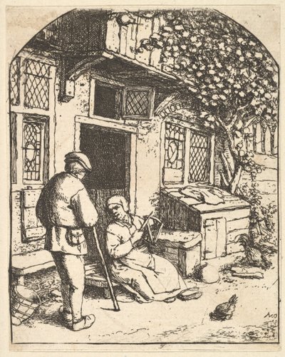 The Winder, 1610-85. od Adriaen Jansz. van Ostade