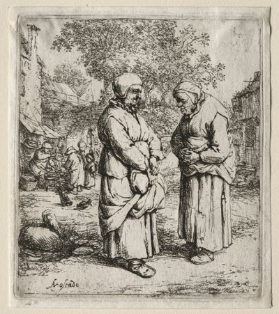 Dva Drbny. od Adriaen Jansz. van Ostade