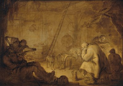 Konec bídy od Adriaen Pietersz van de Venne