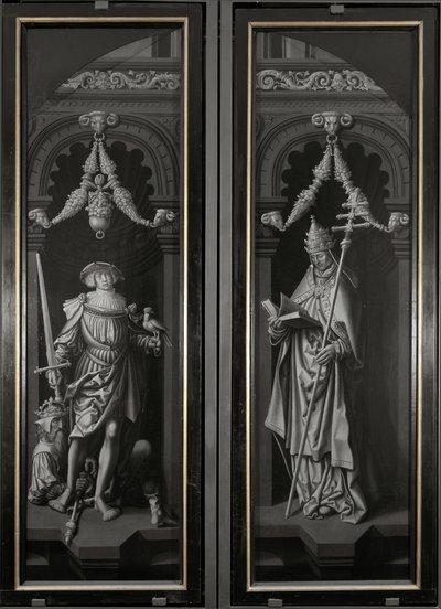 Triptych svatého Pancrazia, uzavřené panely (olej na dřevě od Adriaen Ysenbrandt
