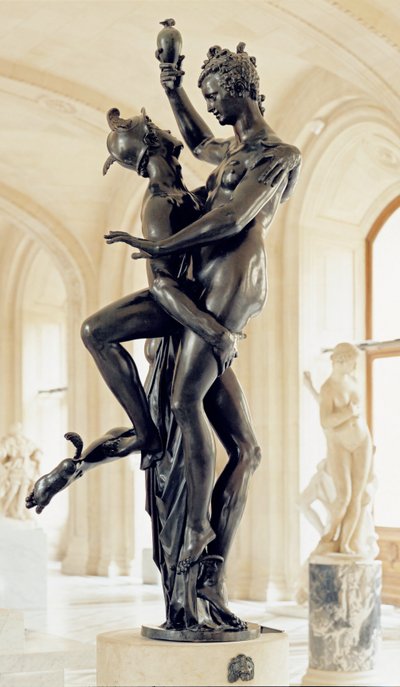 Mercure a Psyche ... od Adriaen de Vries
