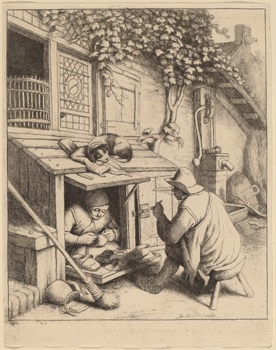 Švec od Adriaen van Ostade