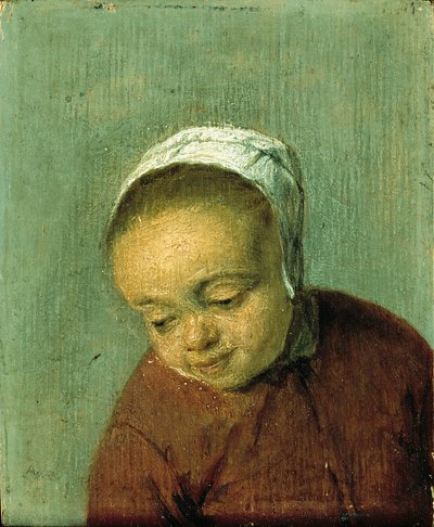 Hlava dívky od Adriaen van Ostade