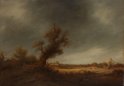 Krajina se starým dubem Krajina se starým dubem od Adriaen van Ostade