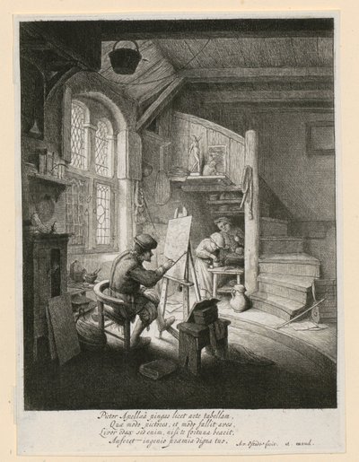 Malíř od Adriaen van Ostade