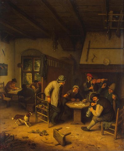 Sedláci v krčmě od Adriaen van Ostade